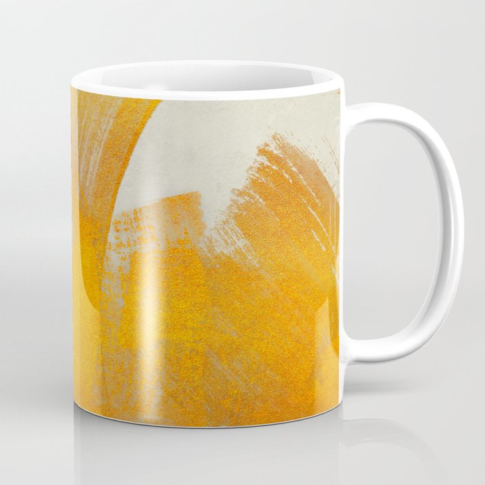 Brush stroke gold Coffee Mug Gallery Image 1