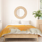 Brush stroke gold Duvet Cover Gallery Image 3
