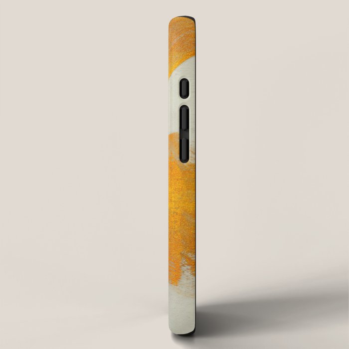 Brush stroke gold iPhone Case Gallery Image 2
