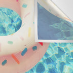 Swimming Pool VII Wall Tapestry Gallery Image 3