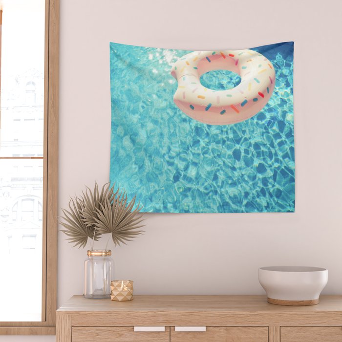 Swimming Pool VII Wall Tapestry Gallery Image 2
