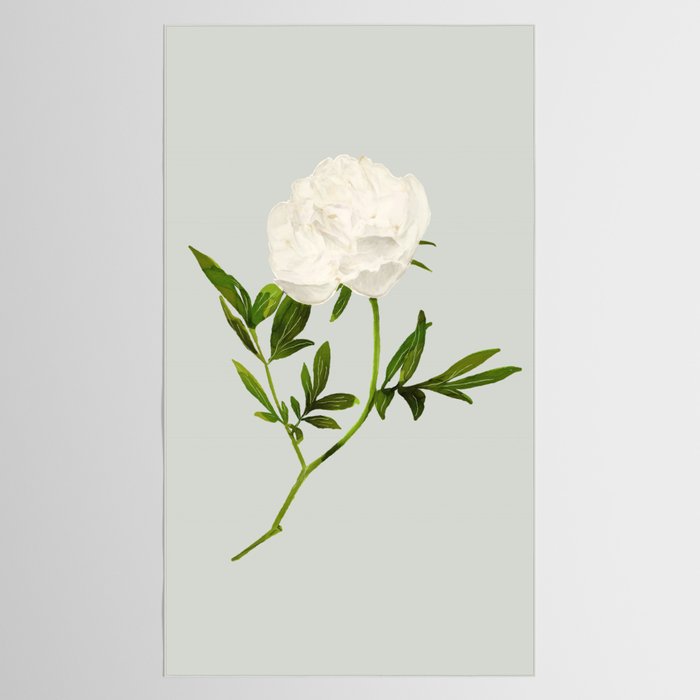 White Rose 2 Tablecloth Gallery Image 2