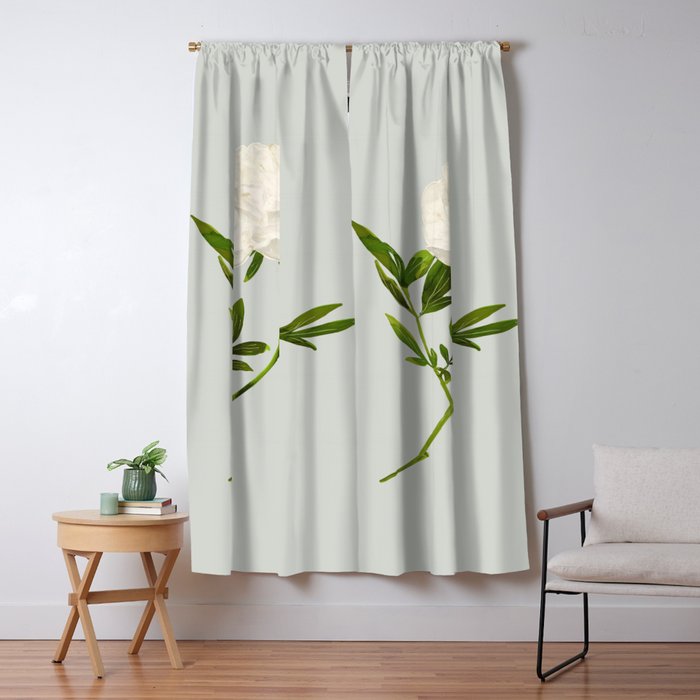 White Rose 2 Window Curtain Gallery Image 5