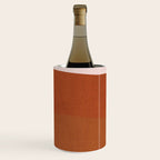Rust Navy Gray Modern Abstract Wine Chiller Gallery Image 3