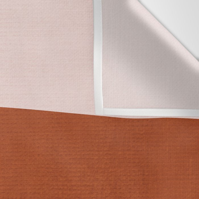 Rust Navy Gray Modern Abstract Wall Tapestry Gallery Image 3