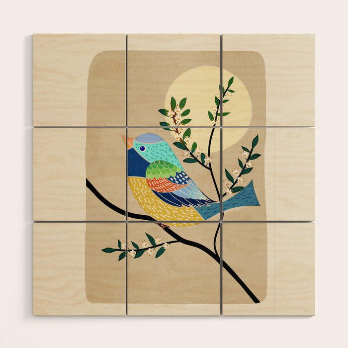 Abstract Flight 23 Wood Wall Art Gallery Image 1