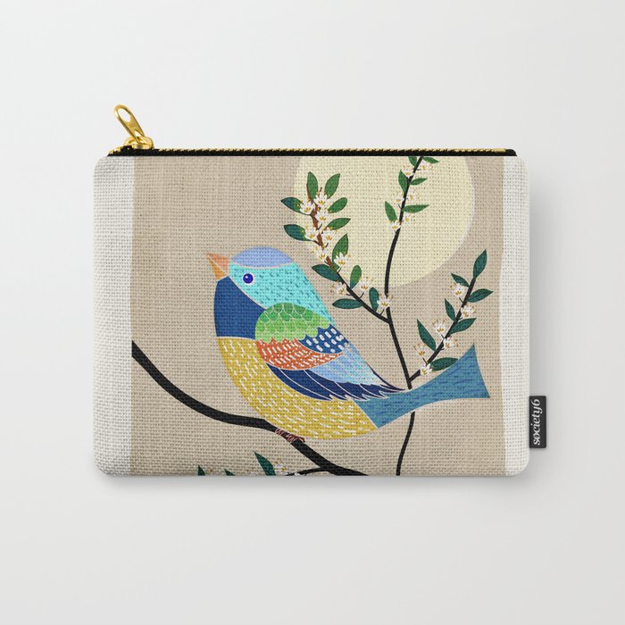 Abstract Flight 23 Carry All Pouch Gallery Image 1