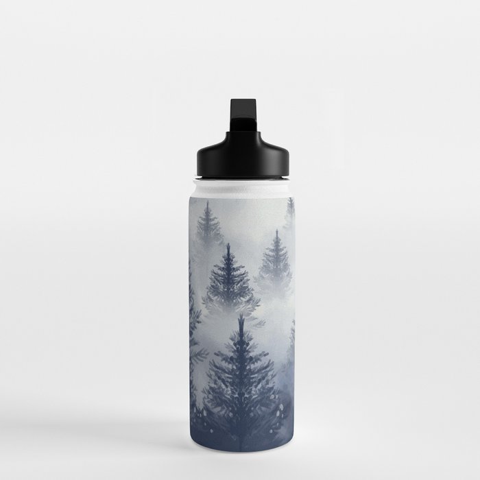 Foggy Forest 2 Water Bottle Gallery Image 3