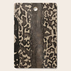 Snake Boa Skin - Bold Reptile Pattern in Neutral Tones Cutting Board Gallery Image 1