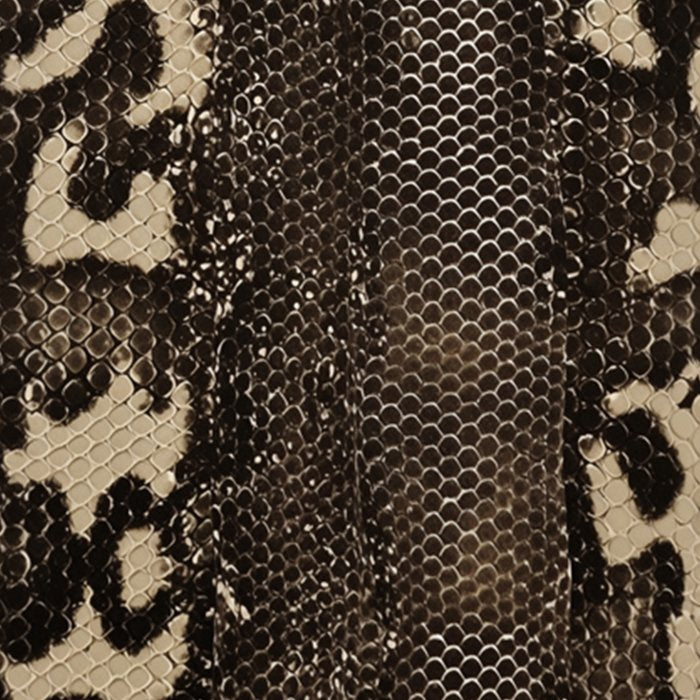 Snake Boa Skin - Bold Reptile Pattern in Neutral Tones Coffee Mug Gallery Image 2