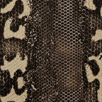 Snake Boa Skin - Bold Reptile Pattern in Neutral Tones Coffee Mug Gallery Image 2
