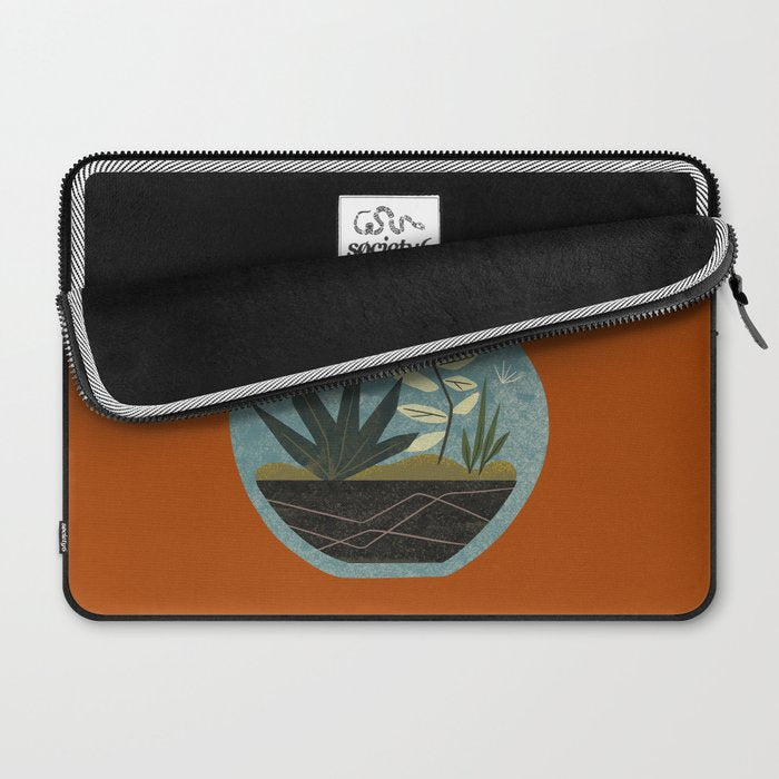 Terrarium No. 6 Laptop Sleeve Gallery Image 2