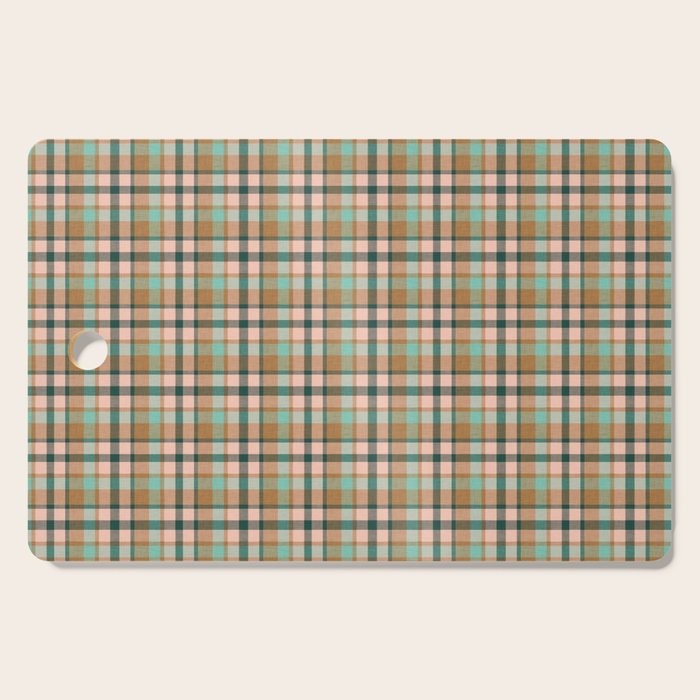 celtic plaid bronze Cutting Board Gallery Image 1