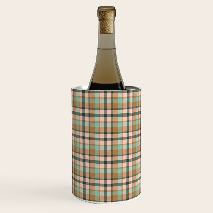 celtic plaid bronze Wine Chiller Gallery Image 2