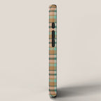 celtic plaid bronze iPhone Case Gallery Image 2