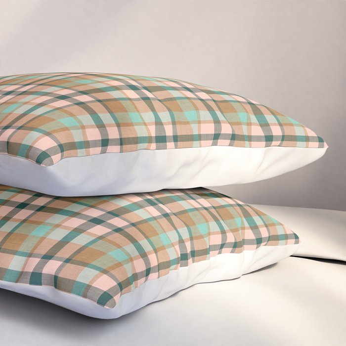 celtic plaid bronze Pillow Sham Gallery Image 3
