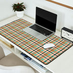celtic plaid bronze Desk Mat Gallery Image 2