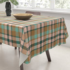 celtic plaid bronze Tablecloth Gallery Image 3