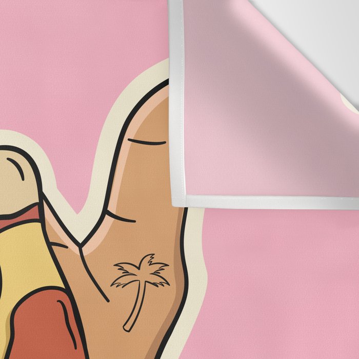 PIZZA SHAKA (LIGHT) Wall Tapestry Gallery Image 3