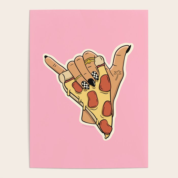 PIZZA SHAKA (LIGHT) Poster Gallery Image 4