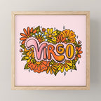 Virgo Flowers Mini Art Print Gallery Image 1