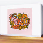 Virgo Flowers Wall Mural Gallery Image 2