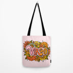 Virgo Flowers Tote Bag Gallery Image 2