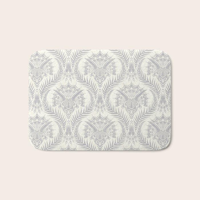 Triceratops Damask Bath Mat Gallery Image 1
