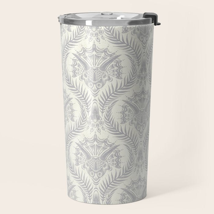 Triceratops Damask Travel Mug Gallery Image 2