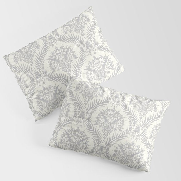 Triceratops Damask Pillow Sham Gallery Image 1