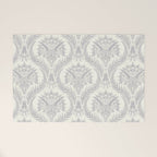 Triceratops Damask Welcome Mat Gallery Image 1