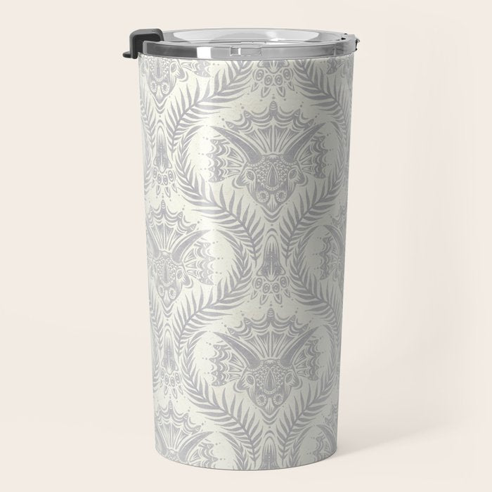 Triceratops Damask Travel Mug Gallery Image 3