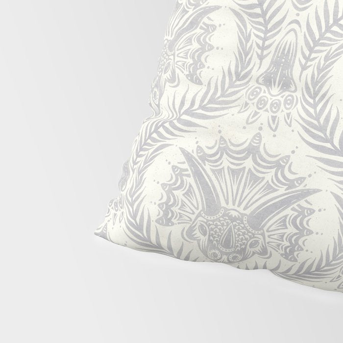 Triceratops Damask Pillow Sham Gallery Image 4
