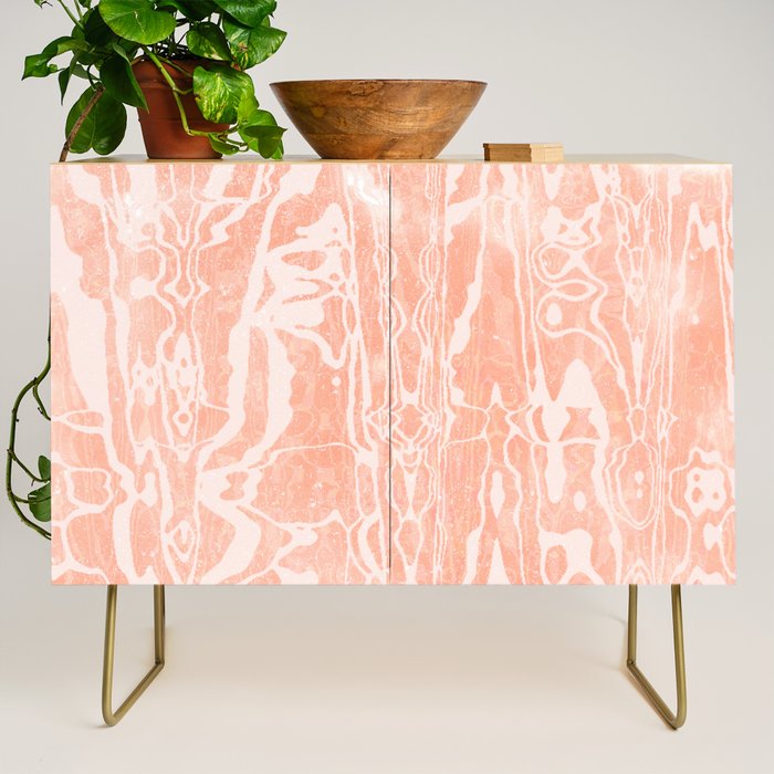 electric ave: peach Credenza Gallery Image 1