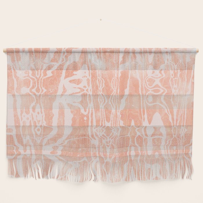 electric ave: peach Wall Hanging Gallery Image 1