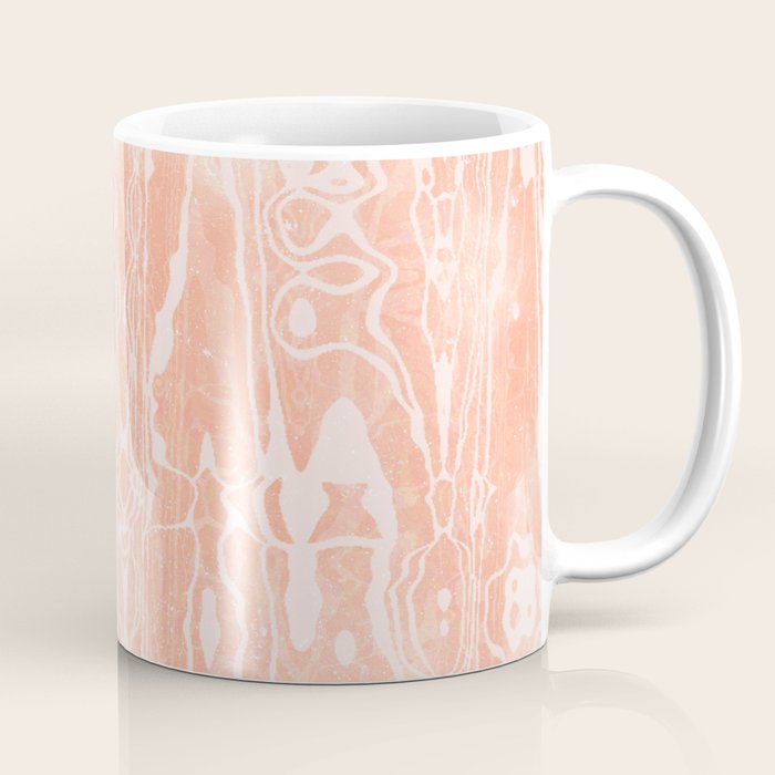 electric ave: peach Coffee Mug Gallery Image 1