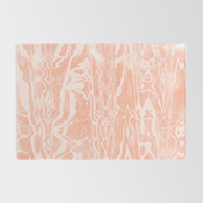 electric ave: peach Rug Gallery Image 2