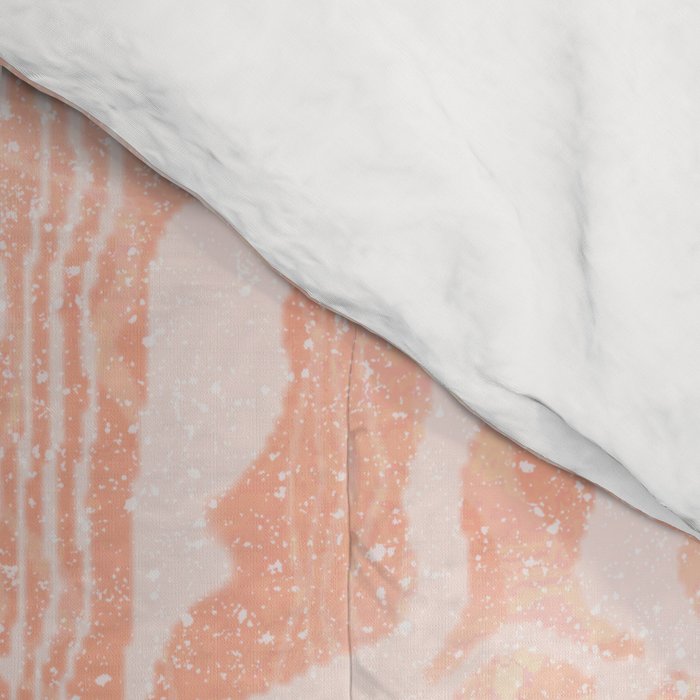 electric ave: peach Comforter Gallery Image 4