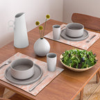 electric ave: peach Placemat Gallery Image 2