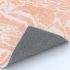 electric ave: peach Rug Gallery Image 4