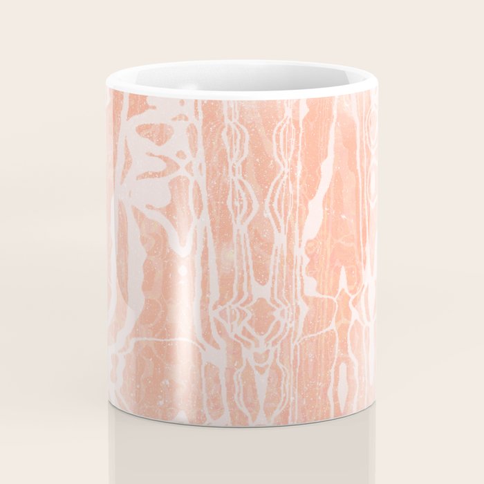 electric ave: peach Coffee Mug Gallery Image 4