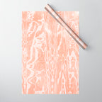 electric ave: peach Wrapping Paper Gallery Image 1