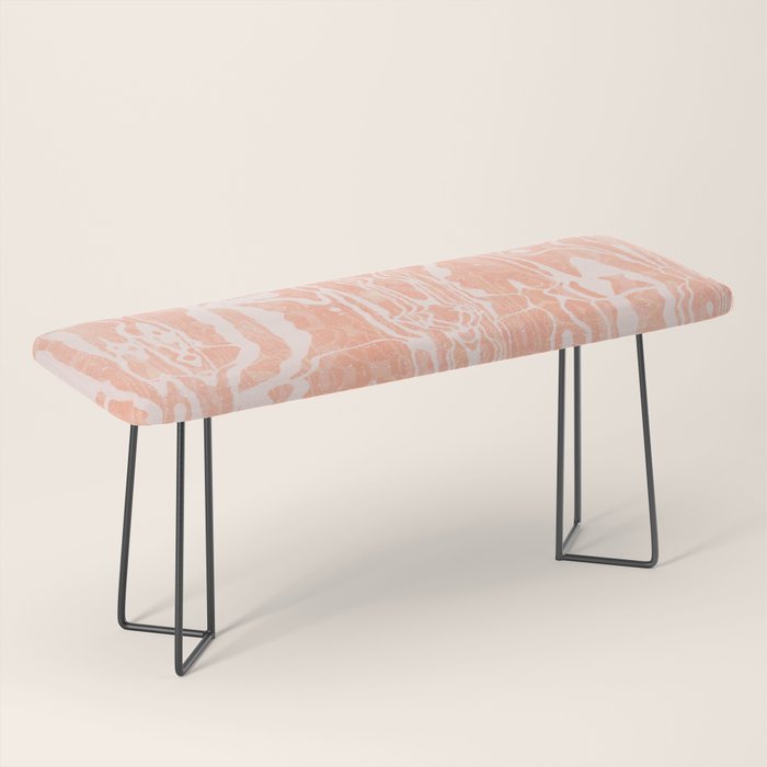 electric ave: peach Bench Gallery Image 1