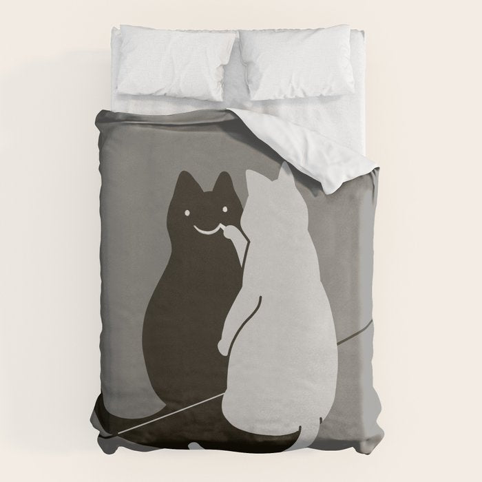 Be Pawsitive Duvet Cover Gallery Image 1