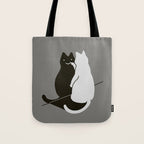 Be Pawsitive Tote Bag Gallery Image 1