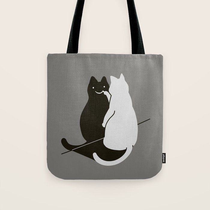 Be Pawsitive Tote Bag Gallery Image 1