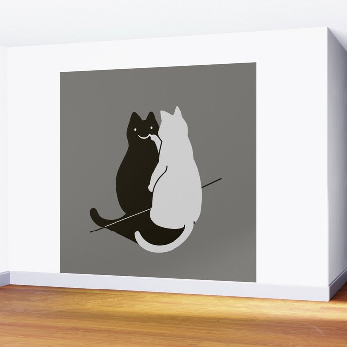 Be Pawsitive Wall Mural Gallery Image 2