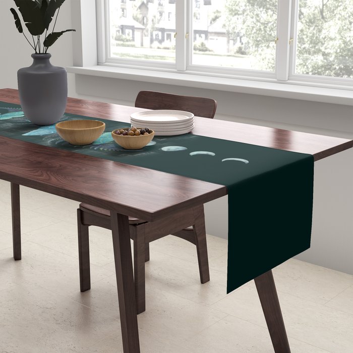 Luna and Emerald Table Runner Gallery Image 2