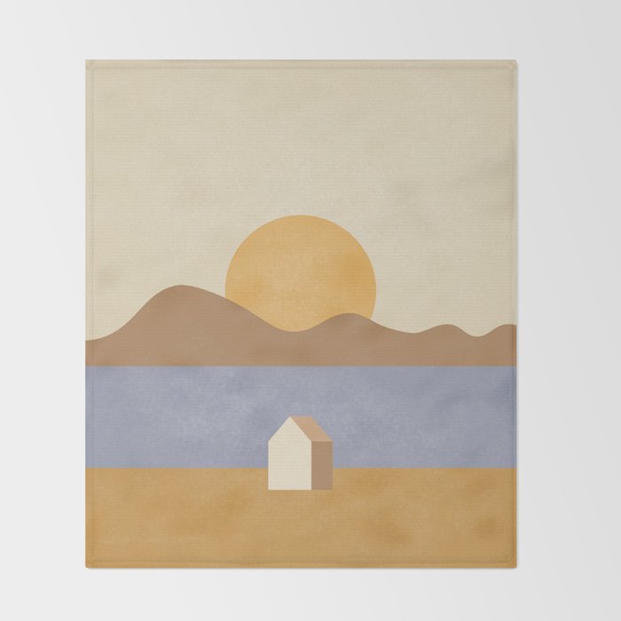 Tiny House #4 Throw Blanket Gallery Image 2