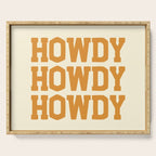 Howdy Howdy Howdy | Cowboy Serving Tray Gallery Image 1